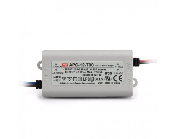 LED-драйвер AC-DC Mean Well APC-12-700