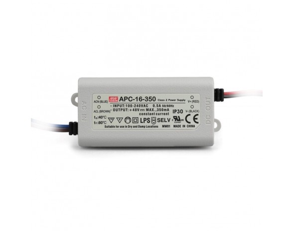 LED-драйвер AC-DC Mean Well APC-16-350