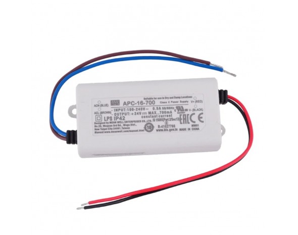 LED-драйвер AC-DC Mean Well APC-16-700