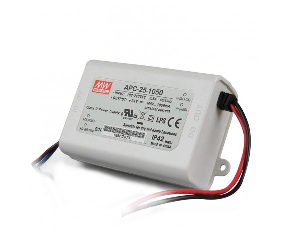 LED-драйвер AC-DC Mean Well APC-25-1050