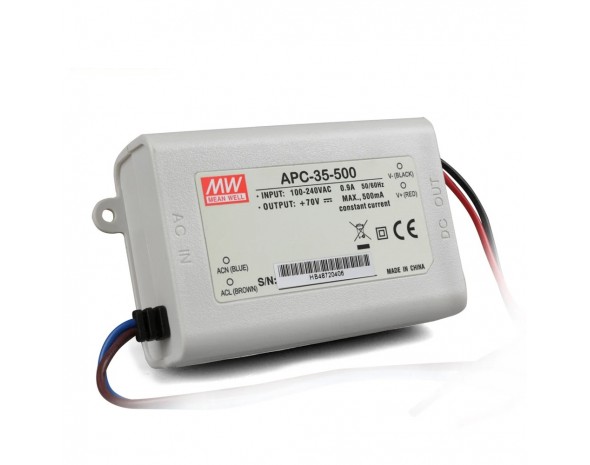 LED-драйвер AC-DC Mean Well APC-35-500