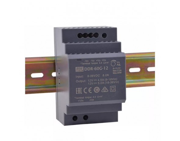 Преобразователь DC/DC Mean Well DDR-60G-12