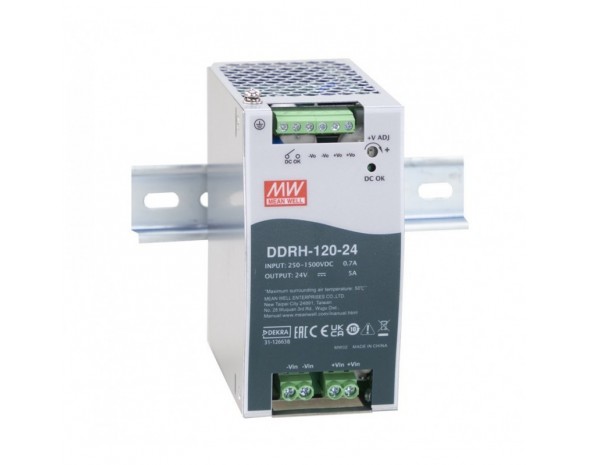 Преобразователь DC-DC Mean Well DDRH-120-24