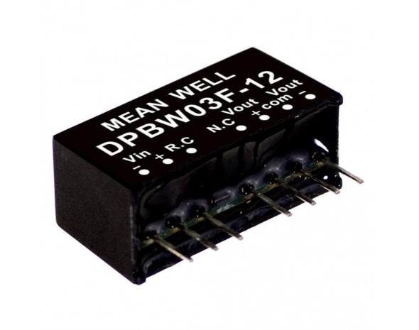 Преобразователь DC-DC Mean Well DPBW03F-12