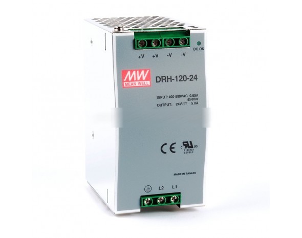 Источник питания AC-DC Mean Well DRH-120-24