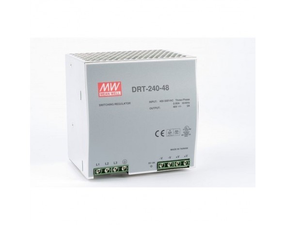 Источник питания AC-DC Mean Well DRT-240-48 240Вт