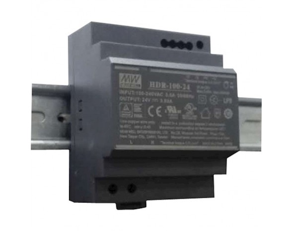 Источник питания AC-DC на DIN-рейку Mean Well HDR-100-15