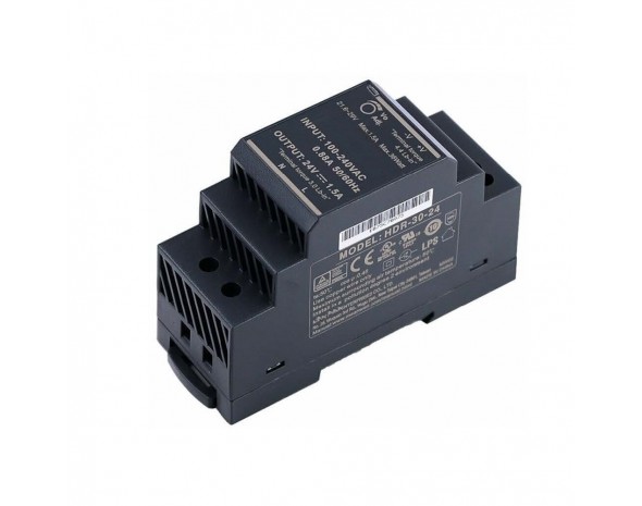 Источник питания AC-DC Mean Well HDR-30-24