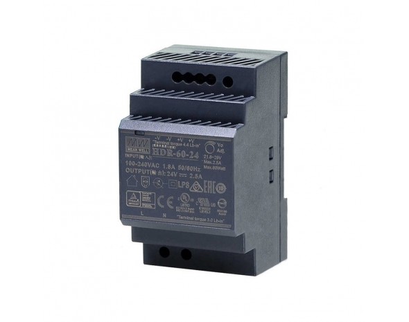 Источник питания AC-DC Mean Well HDR-60-24