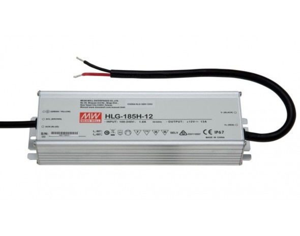 LED-драйвер AC-DC Mean Well HLG-185H-12AB