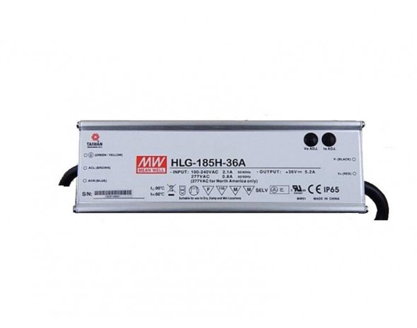 LED-драйвер AC-DC Mean Well HLG-185H-36