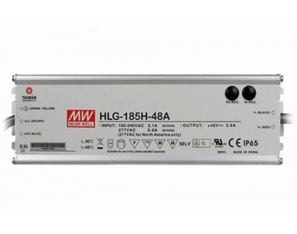 LED-драйвер AC-DC Mean Well HLG-185H-48AB