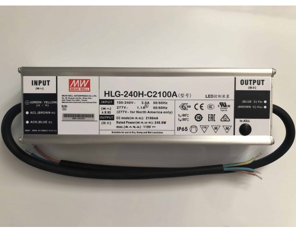 LED-драйвер AC-DC Mean Well HLG-240H-C2100AEL