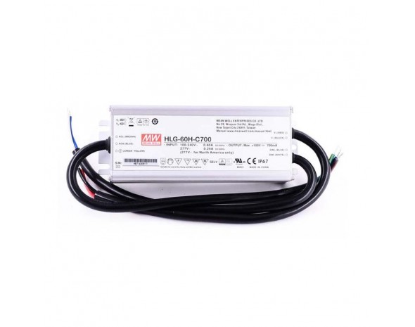 LED-драйвер AC-DC Mean Well HLG-60H-C700