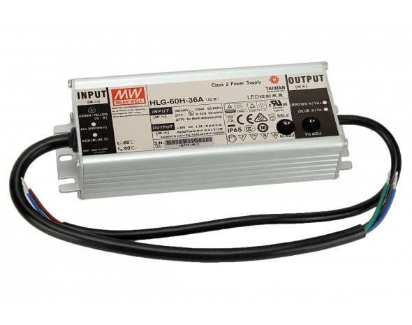 LED-драйвер AC-DC 70Вт Mean Well HLG-60H-C700AB