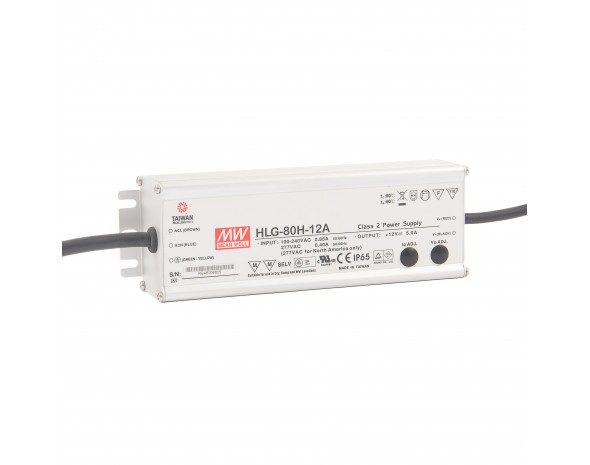 LED-дравейры AC-DC Mean Well серия HLG-80H