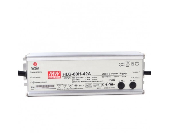 LED-драйвер AC-DC Mean Well HLG-80H-42A