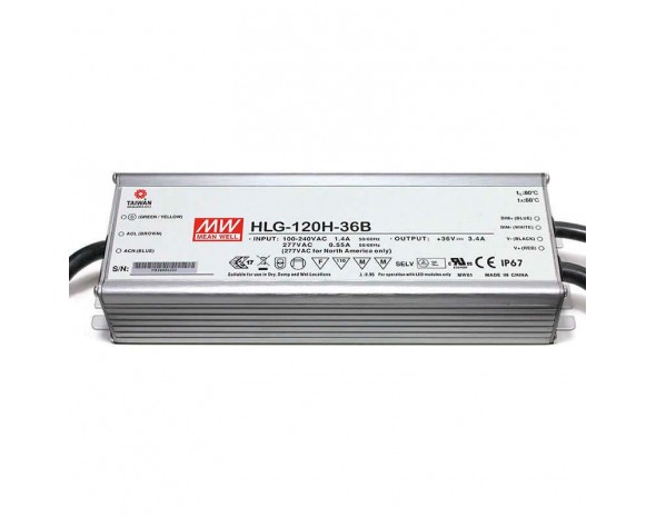 Mean Well HLGP-120H-36B AC-DC 120Вт