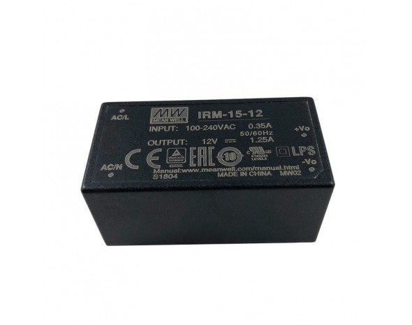 Источник питания AC-DC Mean Well IRM-15-12