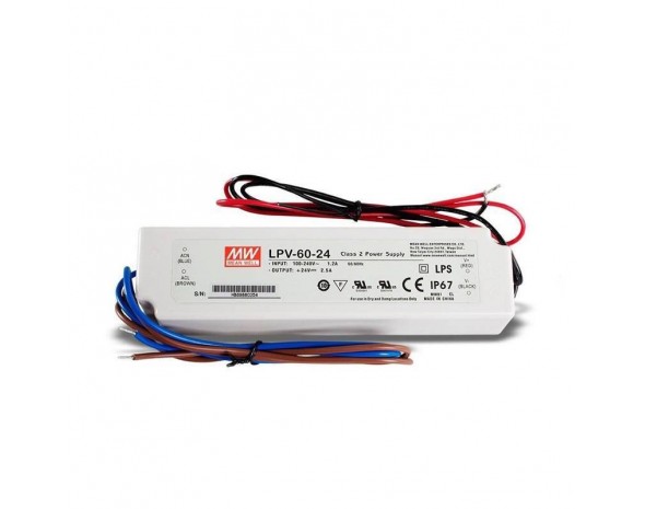 LED-драйвер AC-DC Mean Well LPV-60-24