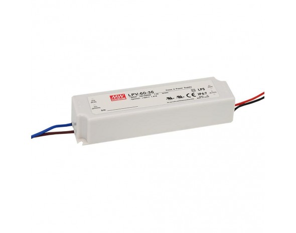 LED-драйвер AC-DC Mean Well LPV-60-36