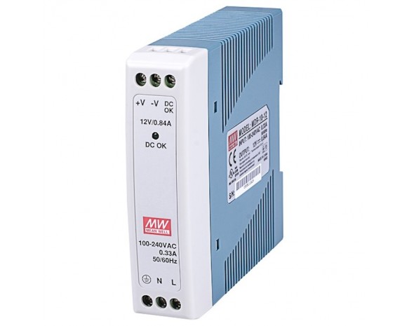 Источник питания AC-DC Mean Well MDR-10-12