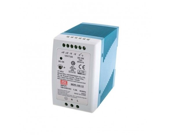 Источник питания AC-DC Mean Well MDR-100-12