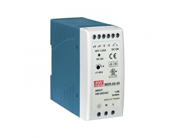 Источник питания AC-DC Mean Well MDR-60-48