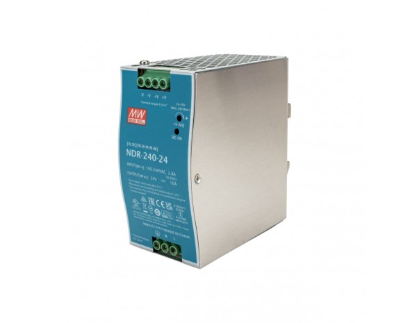 Источник питания AC-DC Mean Well NDR-240-24