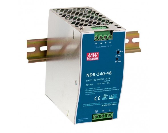 Источник питания AC-DC Mean Well NDR-240-48