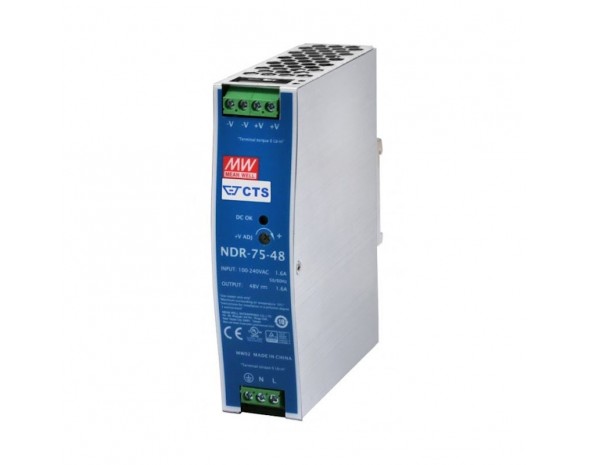 Источник питания AC-DC Mean Well NDR-75-48