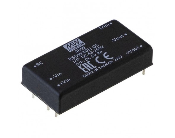 Преобразователь DC-DC Mean Well RSDW40G-05