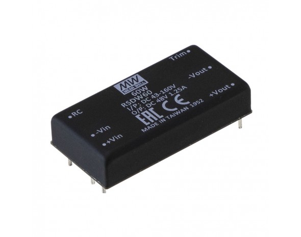 Преобразователь DC-DC Mean Well RSDW60G-05