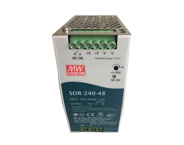 Источник питания AC-DC Mean Well SDR-240-48