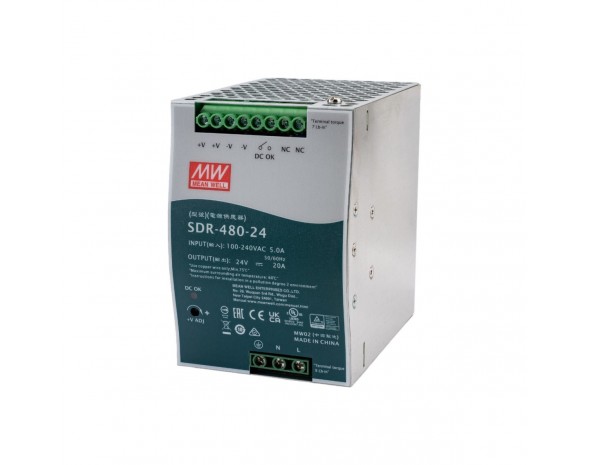 Источник питания AC-DC Mean Well SDR-480-24