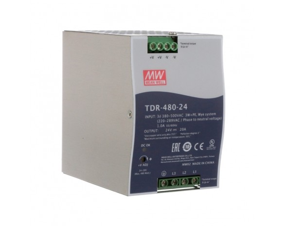 Источник питания AC-DC Mean Well TDR-480-24