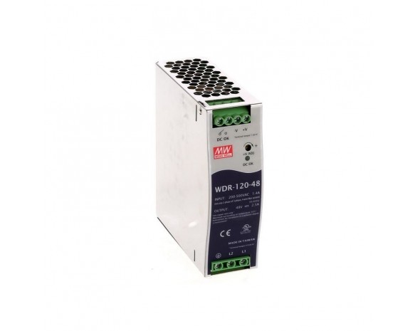 Источник питания AC-DC Mean Well WDR-120-48