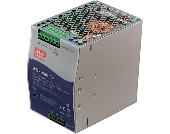 Источник питания AC-DC Mean Well WDR-480-24