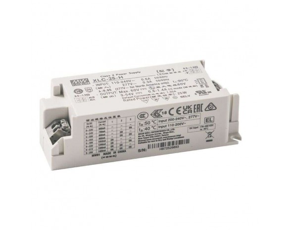 LED-драйвер AC-DC Mean Well XLC-25-H-BS