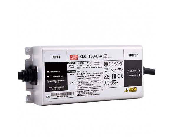 LED-драйвер AC-DC Mean Well XLG-100-L-A