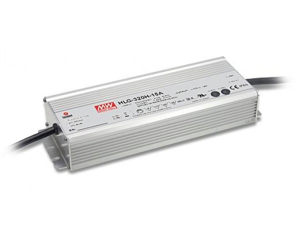 LED-драйвер Mean Well HLG-320H-12C AC-DC 264Вт