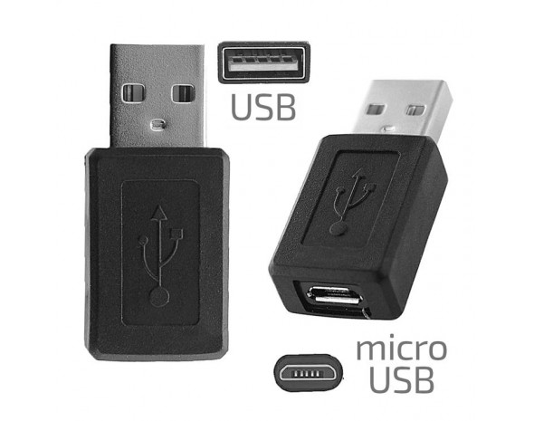 Переходник МЕГЕОН 33202К (USB-A папа - microUSB мама)