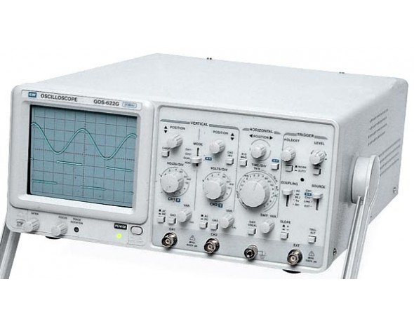 Осциллограф 2-канальный 20 МГц GOS-622G