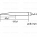 Пинцет изолированный антимагнитный ProsKit 1PK-101T (120 мм.)