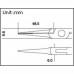 Длинногубцы с рессорной возвратной пружиной ProsKit 1PK-25 (140 мм.)