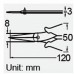 Плоскогубцы ProsKit PM-396H 120 мм