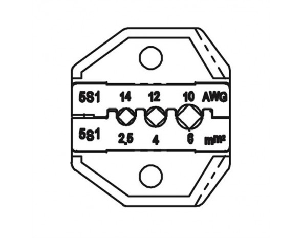 Матрица кримпера Pro'sKit CP-5S1D