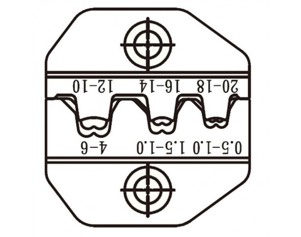 Матрица кримпера Pro'sKit CP-3003D47