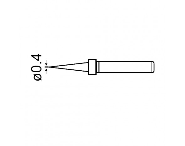 Жало для паяльника коническое ProsKit 508-351-T3