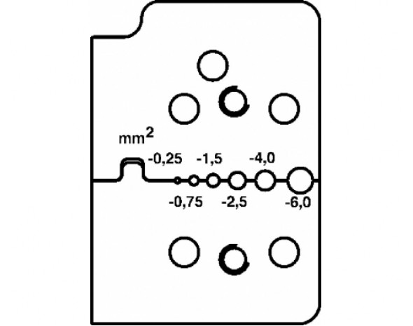 Лезвие режущие для RE-6072006 Rennsteig RE-60720530